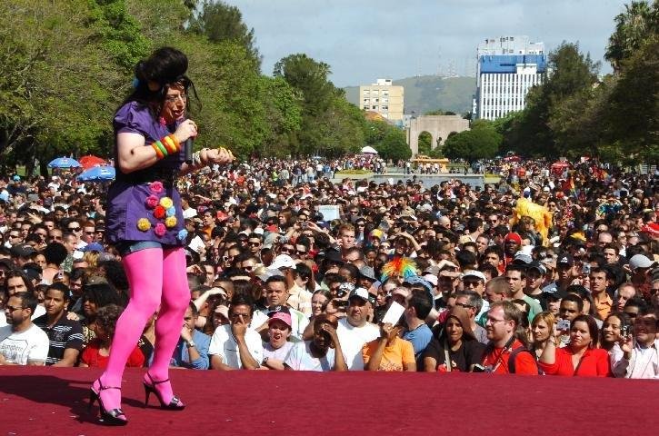 Festa, m&uacute;sica e brilho na 13&ordf; Parada Livre 