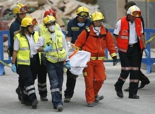 Desabamento em Palma de Mallorca deixa cinco mortos