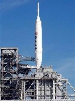 Nasa se prepara para voo de teste de foguete Ares 1