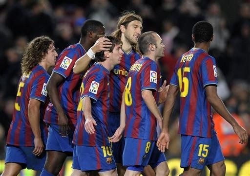 Barcelona bate Mallorca e garante lideran&ccedil;a do Espanhol
