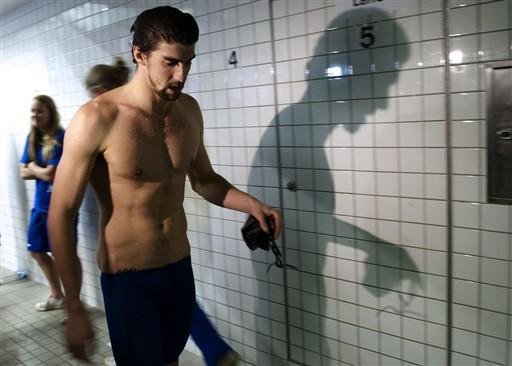 Phelps fica fora de mais uma final na Copa do Mundo