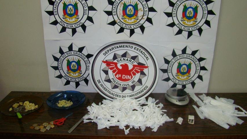 Denarc apreende 550 pedras de crack