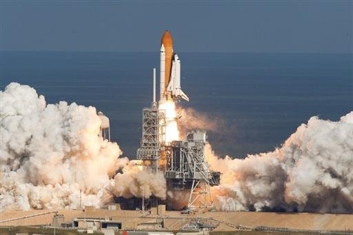 Destino &eacute; a Esta&ccedil;&atilde;o Espacial Internacional