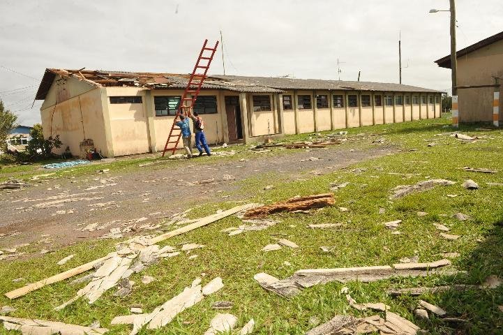 Cerca de 9 mil casas foram atingidas em Tramanda&iacute;, mas n&atilde;o h&aacute; mais desalojados na cidade