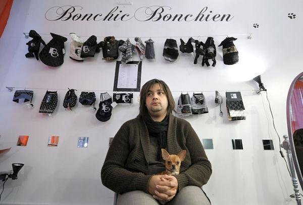 Boutique para c&atilde;es faz sucesso na Fran&ccedil;a