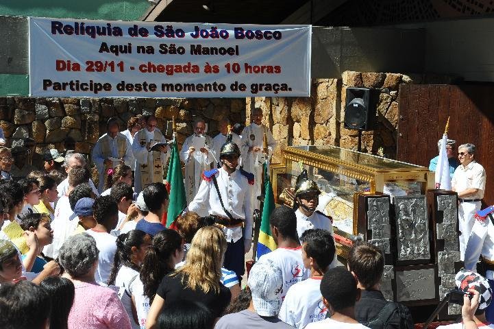 Porto Alegre recebe rel&iacute;quias de Dom Bosco