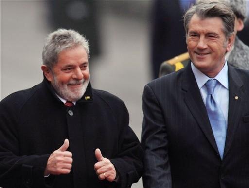 Presidente do Brasil est&aacute; na Ucr&acirc;nia e anunciou parceira com o pa&iacute;s