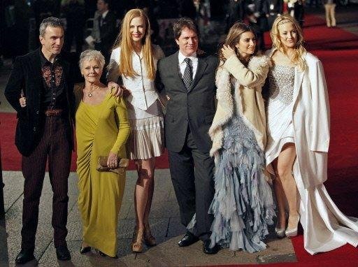 Pen&eacute;lope Cruz e Nicole Kidman na estreia mundial de "Nine"
