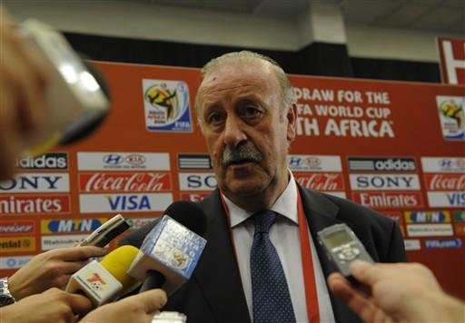 T&eacute;cnico da Espanha ficou satisfeito com seu grupo na Copa