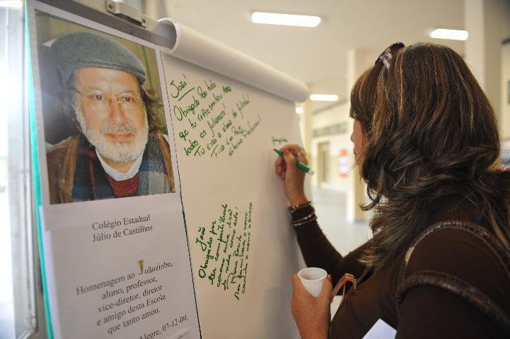 Muitas homenagens foram feitas para Jo&atilde;o Alberto Silva Figueir&oacute;