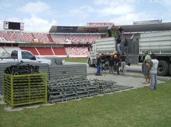 Inter prepara estrutura para o Show do Centen&aacute;rio