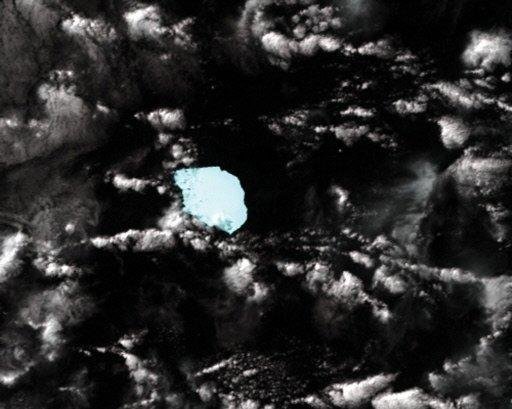 Iceberg gigantesco &agrave; deriva no sul da Austr&aacute;lia