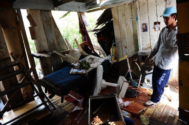 Moradores voltaram &agrave;s casas com medo de saques