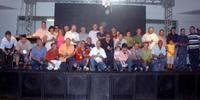 Colaboradores que atuam no Correio do Povo, na TV Record e na Rádio Guaíba e seus familiares participaram da festa