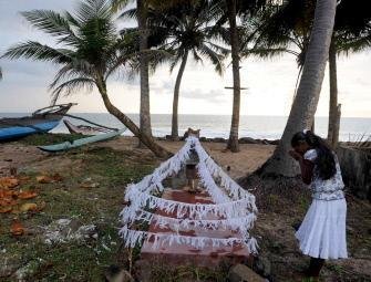 No Sri Lanka, foram respeitados dois minutos de sil&ecirc;ncio em todo o pa&iacute;s 