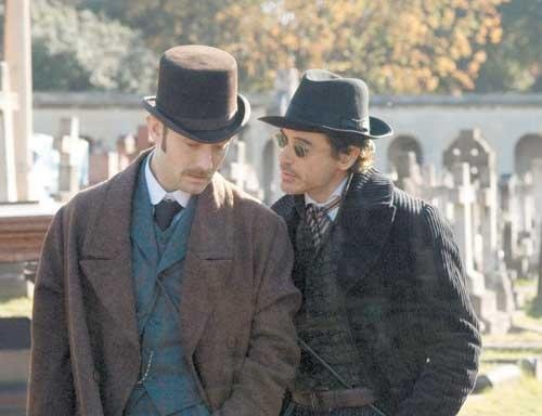 Jude Law &eacute; Watson e Robert Downey Jr. vive Sherlock