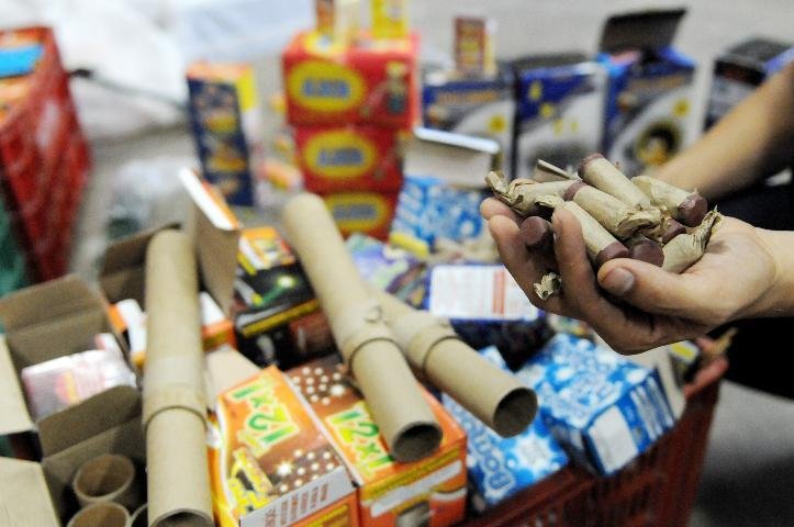 Smic apreendeu mais de 14 mil fogos em 2009