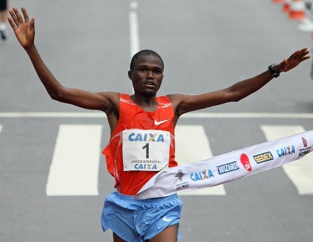 James Kipsang conquistou o bicampeonato da S&atilde;o Silvestre