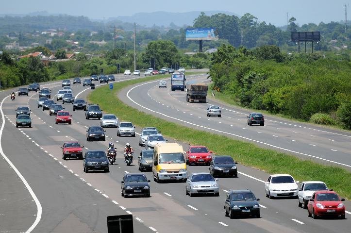 Movimento tamb&eacute;m &eacute; intenso na chegada &agrave; capital pela freeway