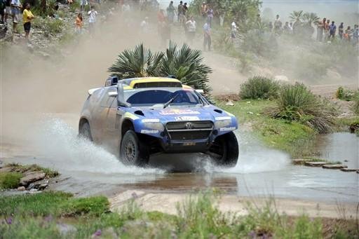 Brasileiro Mauricio Neves foi terceiro na etapa deste domingo do Rali Dakar