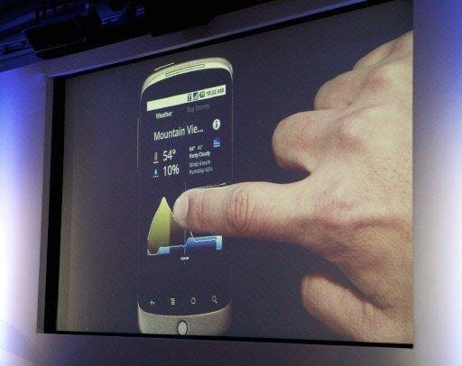 Google apresenta seu smartphone