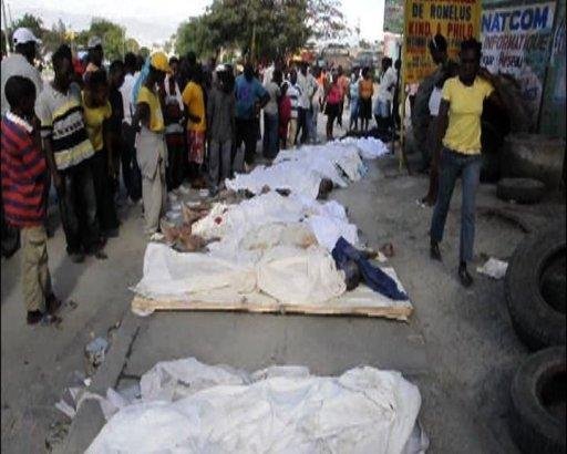 Inseguran&ccedil;a &eacute; o principal obst&aacute;culo para equipes de resgate no Haiti