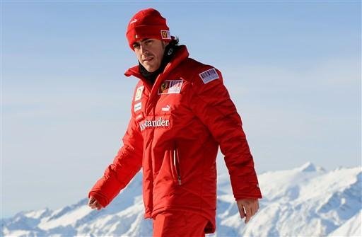 Alonso diz que sucesso na Ferrari pode levar tempo