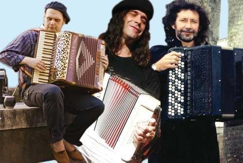 Tr&ecirc;s gaiteiros se re&uacute;nem em show na Capital