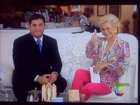 Hebe mostrou-se confiante na recupera&ccedil;&atilde;o durante entrevista