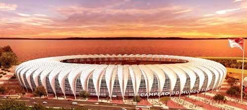 Inter tem problemas para reformar o Beira-Rio 