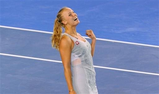 Dinamarquesa Caroline Wozniacki superou a israelense Shahar Peer