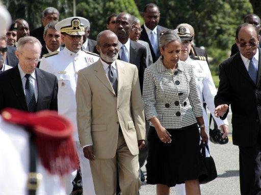 Primeira-dama haitiana defende presidente de cr&iacute;ticas