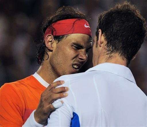 Nadal abandona partida e Murray avan&ccedil;a na Austr&aacute;lia