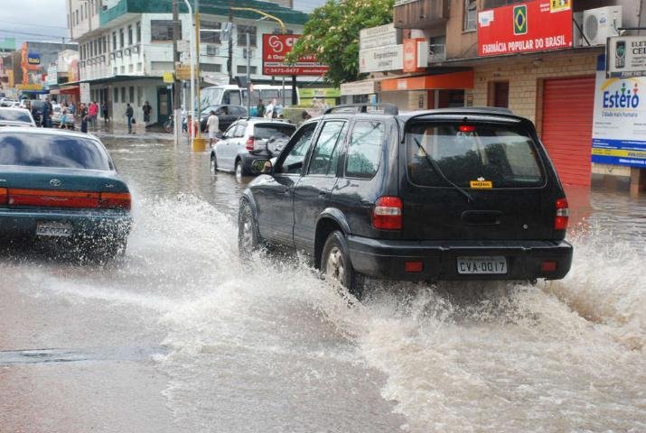 Esteio foi uma das cidades atingidas pela chuva