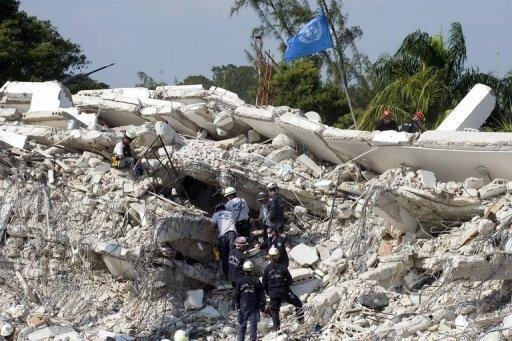 ONU contabiliza 83 funcion&aacute;rios mortos no terremoto