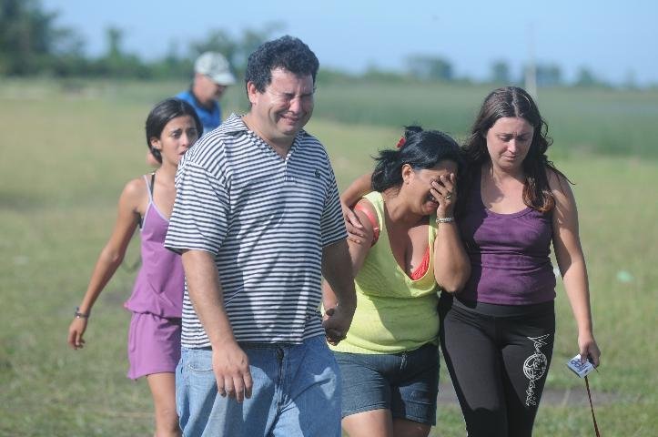 Fam&iacute;lia acompanhou as buscas