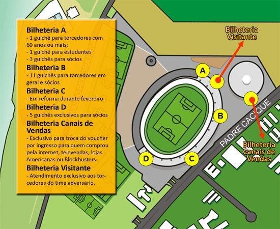 Bilheterias do Beira-Rio sofrem altera&ccedil;&atilde;o em fevereiro