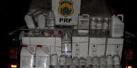 PRF apreende contrabando de agrotóxico em Alegrete 