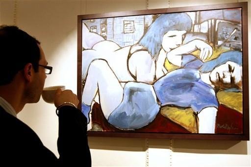 Exposi&ccedil;&atilde;o re&uacute;ne s&eacute;rie de pinturas conhecida como The Drawn Blank Series