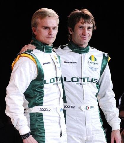 Heikki Kovalainen e Jarno Trulli ser&atilde;o os pilotos da escuderia em 2010