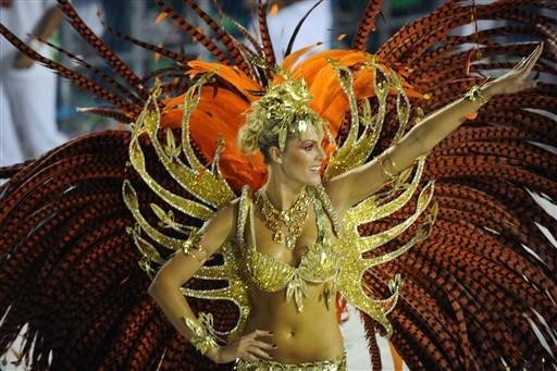 Ana Hickmann estava entre os famosos da agremia&ccedil;&atilde;o