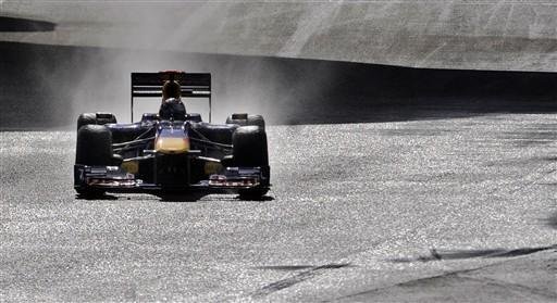 Vettel lidera treino da F&oacute;rmula 1 em Jerez