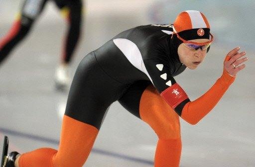 Holandesa ganha o ouro na patina&ccedil;&atilde;o de velocidade