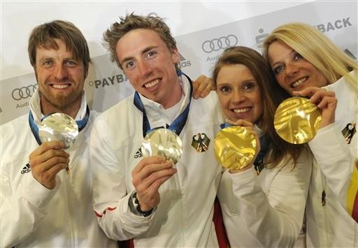 Alemanha lidera quadro de medalhas em Vancouver
