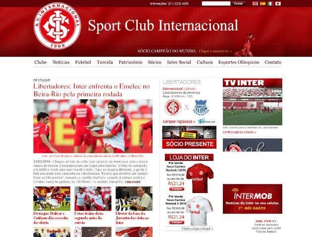 Site colorado convoca para a estreia na Libertadores
