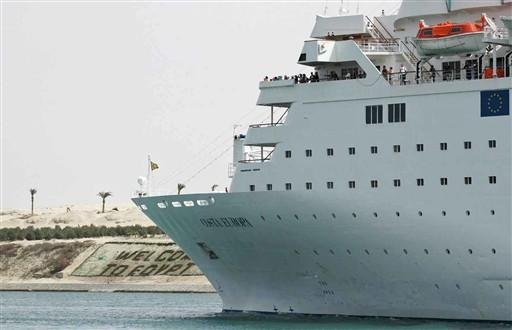 Brasileiro morre em acidente com navio no Egito