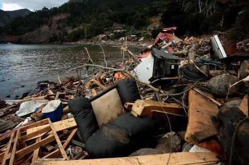 Tsunami agravou situa&ccedil;&atilde;o ap&oacute;s terremoto no Chile