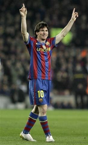 Argentino deu um show no Camp Nou