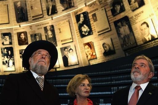 Lula visitou o Museu do Holocausto, em Jerusal&eacute;m, nesta ter&ccedil;a-feira