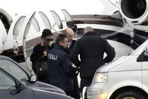 Beckham recebeu a visita da mulher Victoria